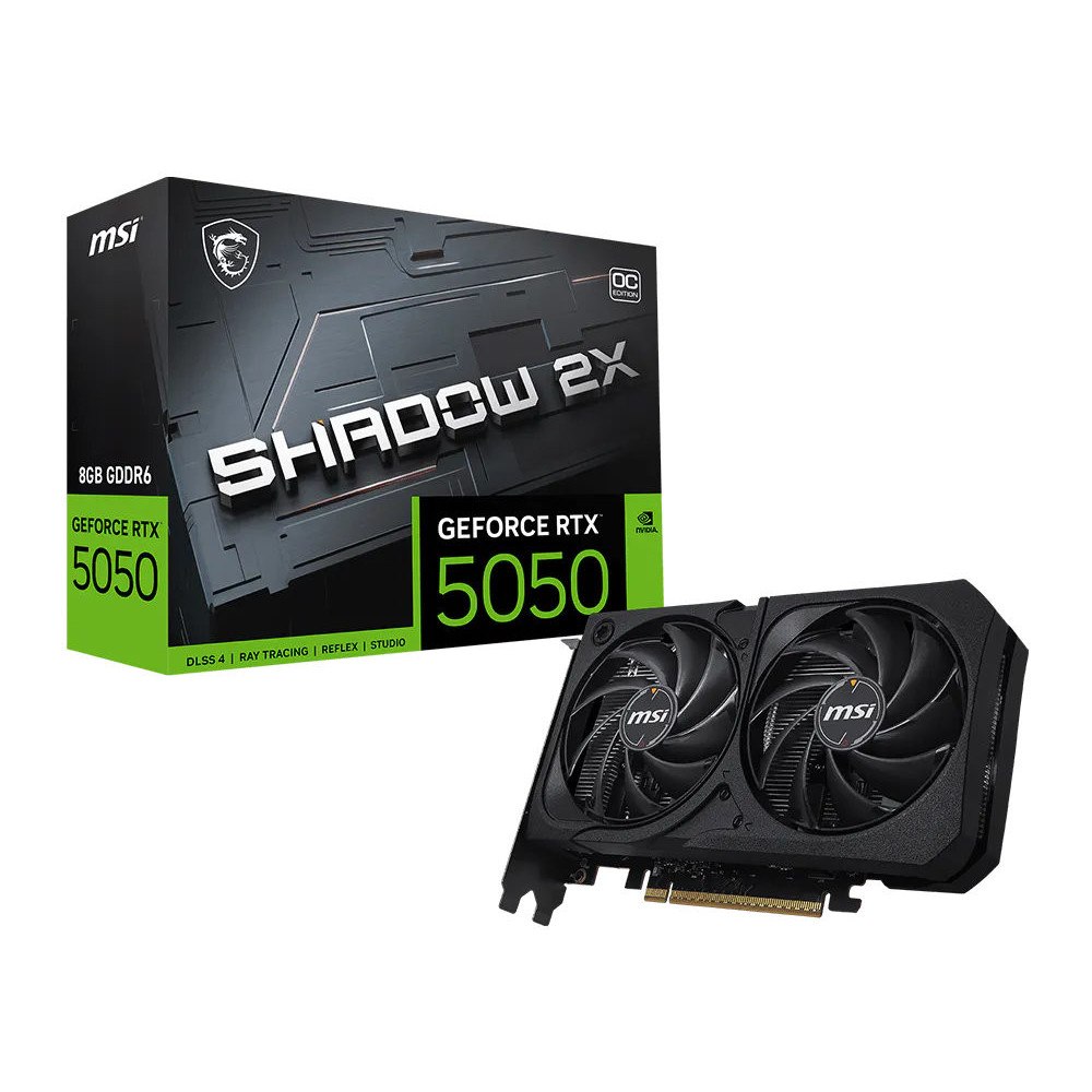 Placa de Video RTX 5050 MSI Shadow 2X