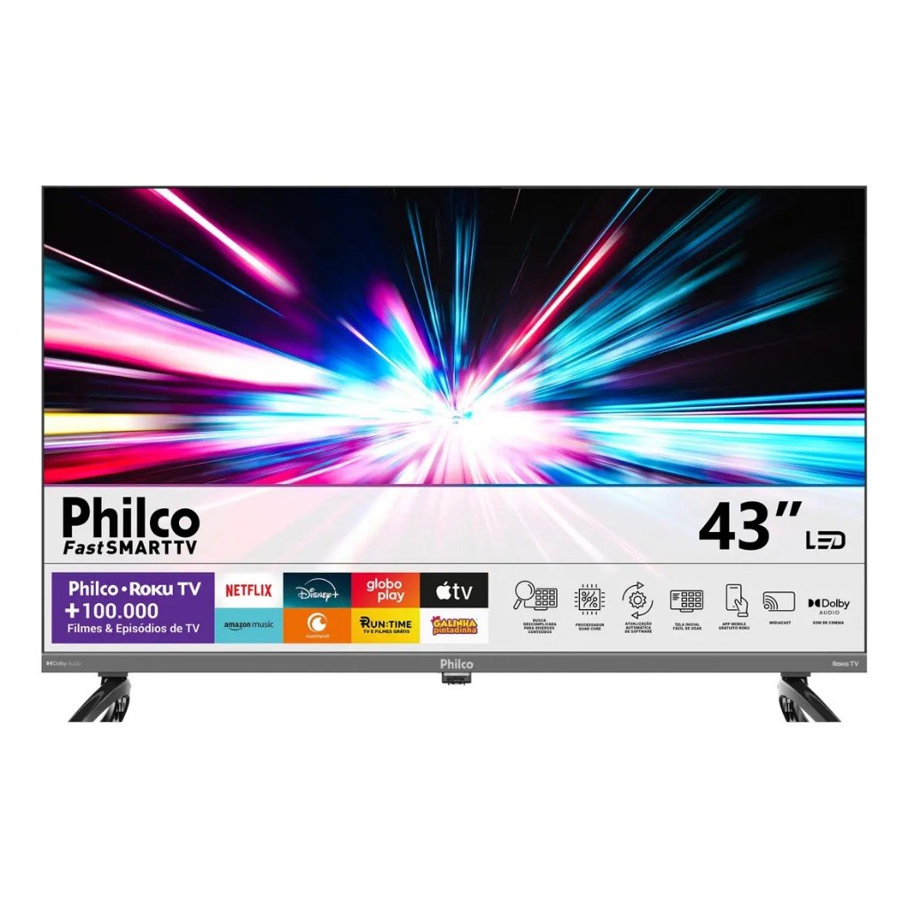 Smart TV 43" Philco P43CRA Full HD
