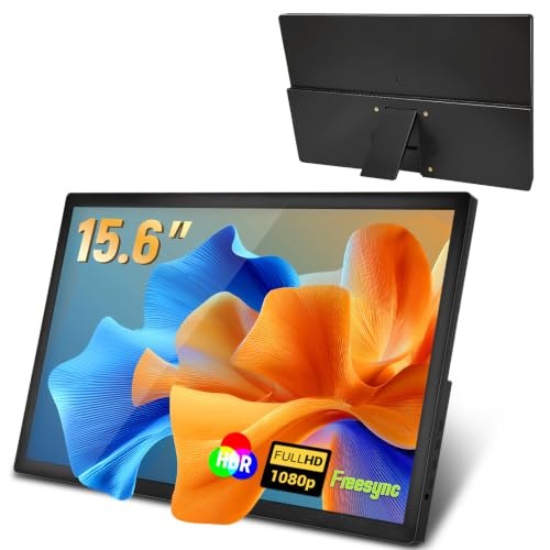 Monitor Portatil 15.6" Full HD IPS com HDR e FreeSync