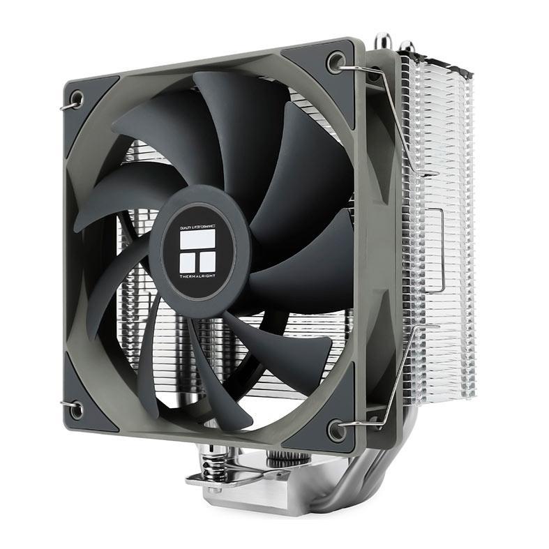 Cooler para processador Thermalright Assassin Spirit 120 V2 com ventoinha preta e dissipador de alumínio