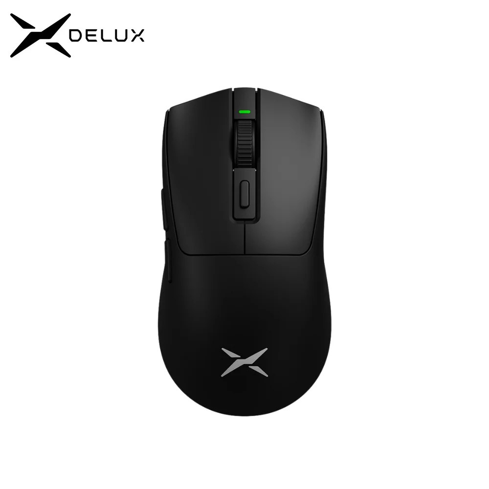 Mouse Gamer Delux M600 Pro Sem Fio Sensor PAW3395