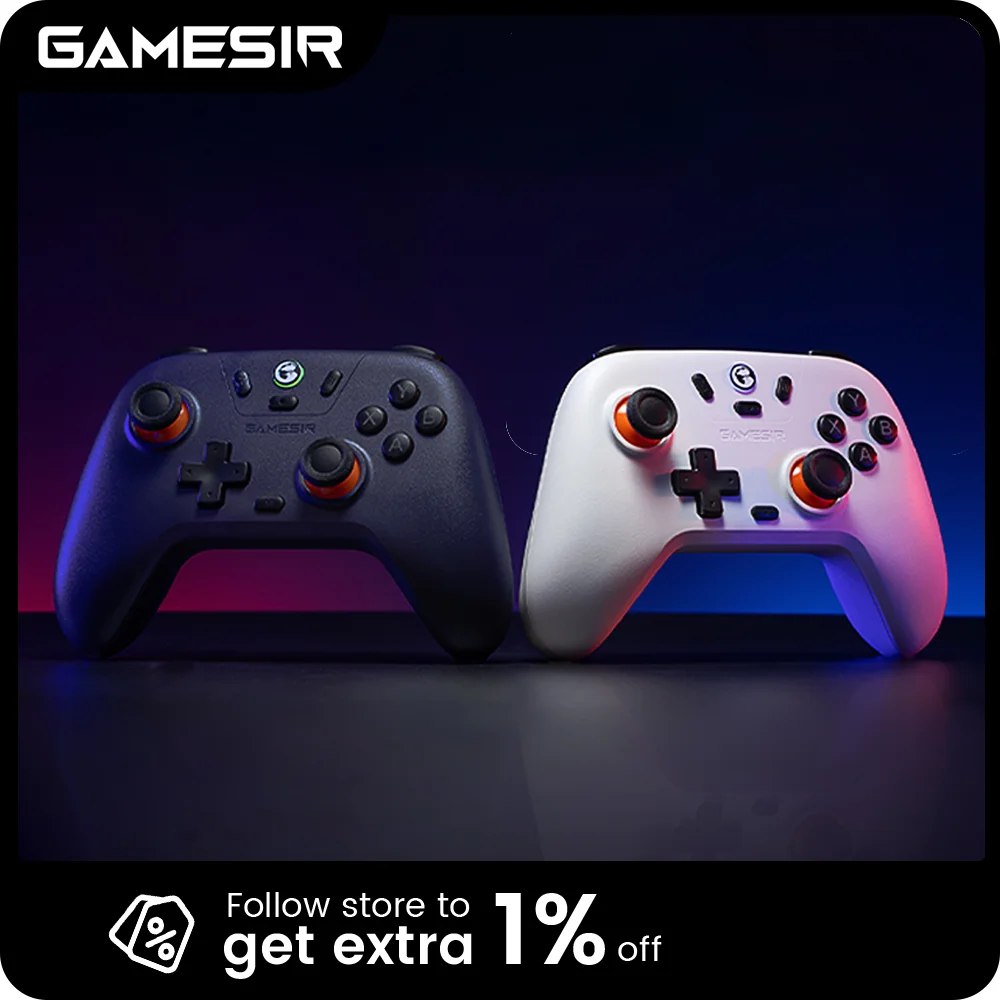2x Controle Sem Fio Gamesir T4 Nova Lite