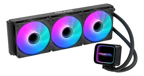 Water Cooler Round 5 Eurus de 360mm Com ARGB