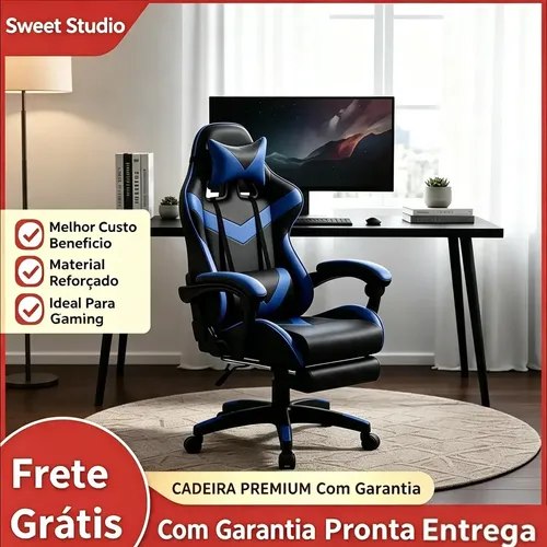 Cadeira gamer reclinavel Sweet Studio