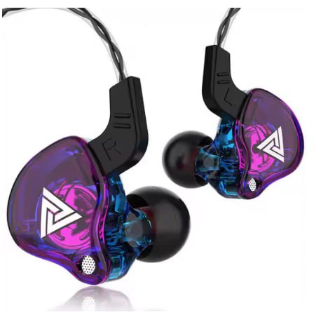 Kit 6 Fones de Ouvido QKZ AK6 Intra auriculares