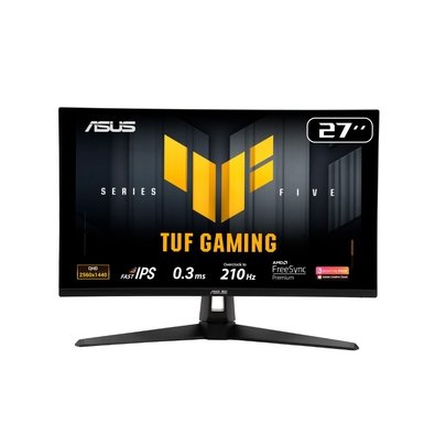 Monitor Gamer ASUS TUF 27" QHD 210Hz 0.3ms IPS VG27AQ5A
