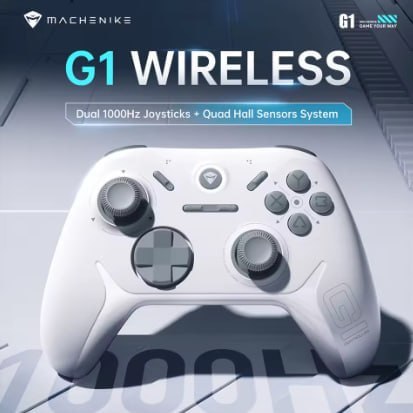 Controle Sem Fio MACHENIKE G1 com Sensores Hall Effect