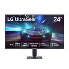 Monitor Gamer LG UltraGear 24 polegadas Full HD com taxa de atualização de 144Hz, tela IPS e design preto