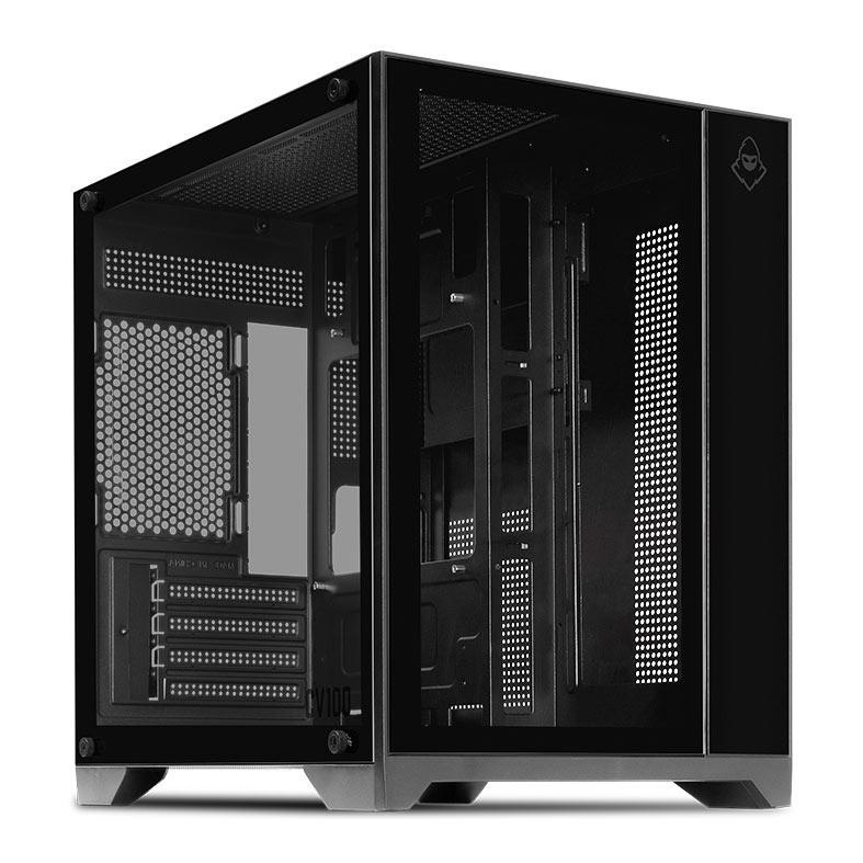 Gabinete Gamer Aquario Mancer CV100 Mid Tower