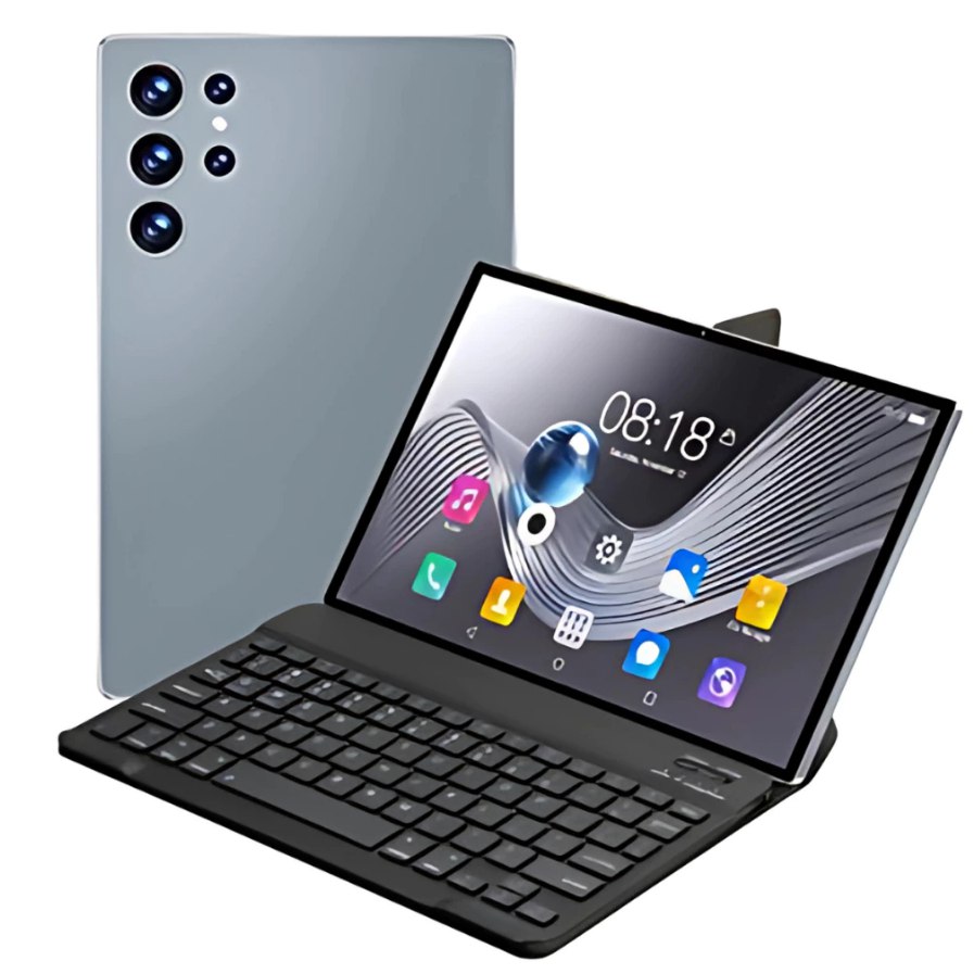 Tablet PC JEPK10 com tela de 10 polegadas, sistema Android 14, 8GB de RAM e 512GB de memória interna