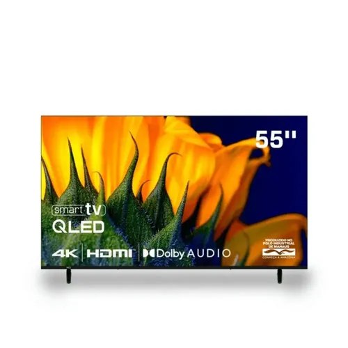 Smart TV HQ 65 Polegadas QLED 4K UHD Dolby Audio