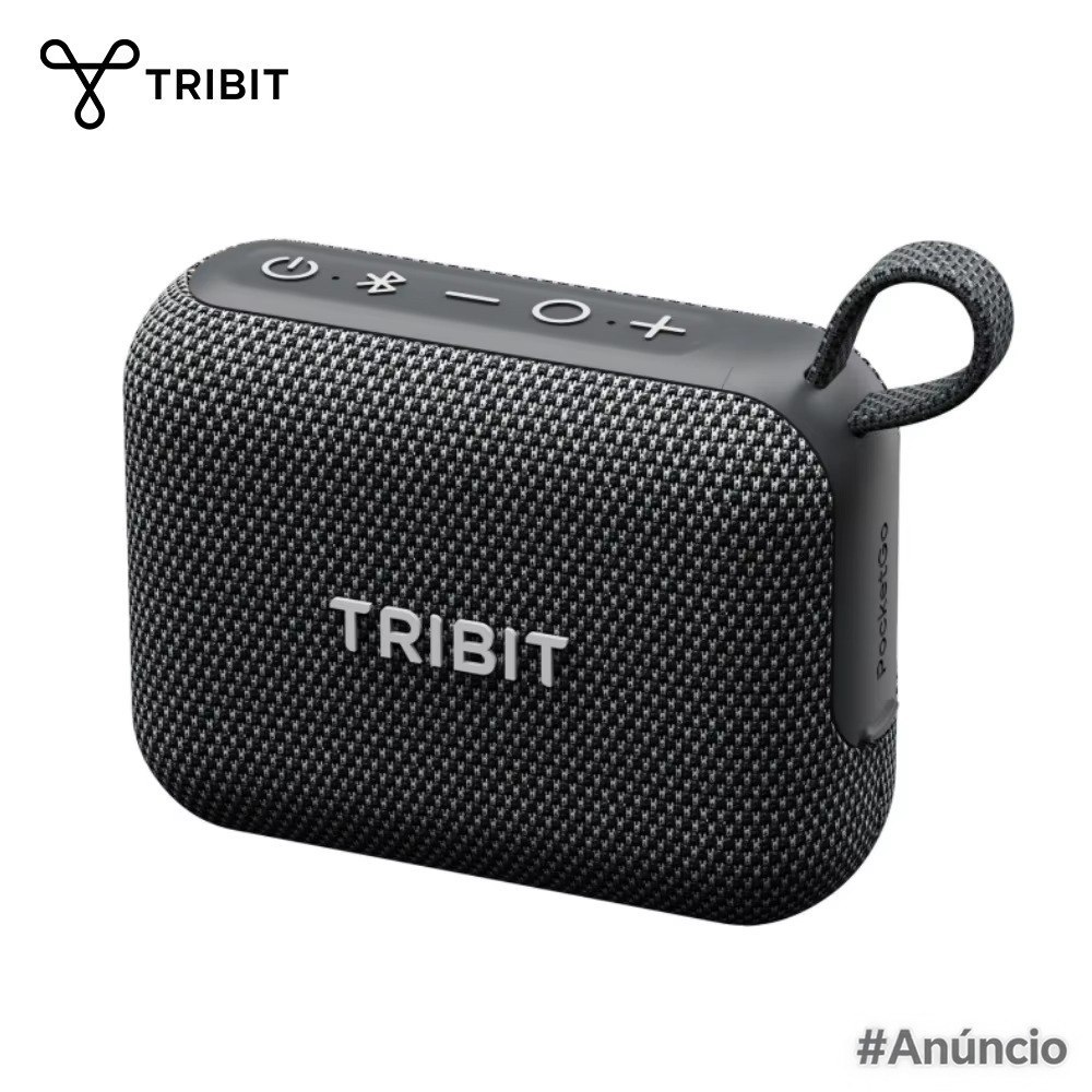 Caixa de Som Portatil Tribit PocketGo IP68