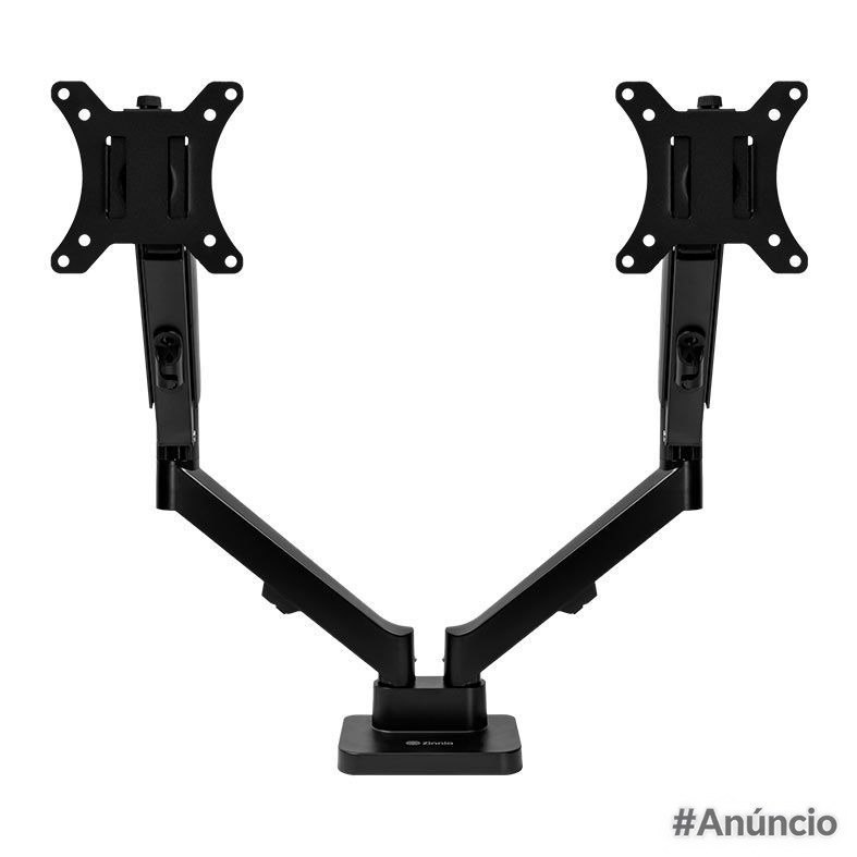 Suporte Articulado Zinnia Nimbo 210 para 2 Monitores 13 a 32