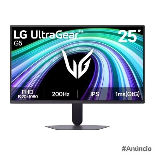 Monitor LG UltraGear 25G523B-B 25” 200Hz