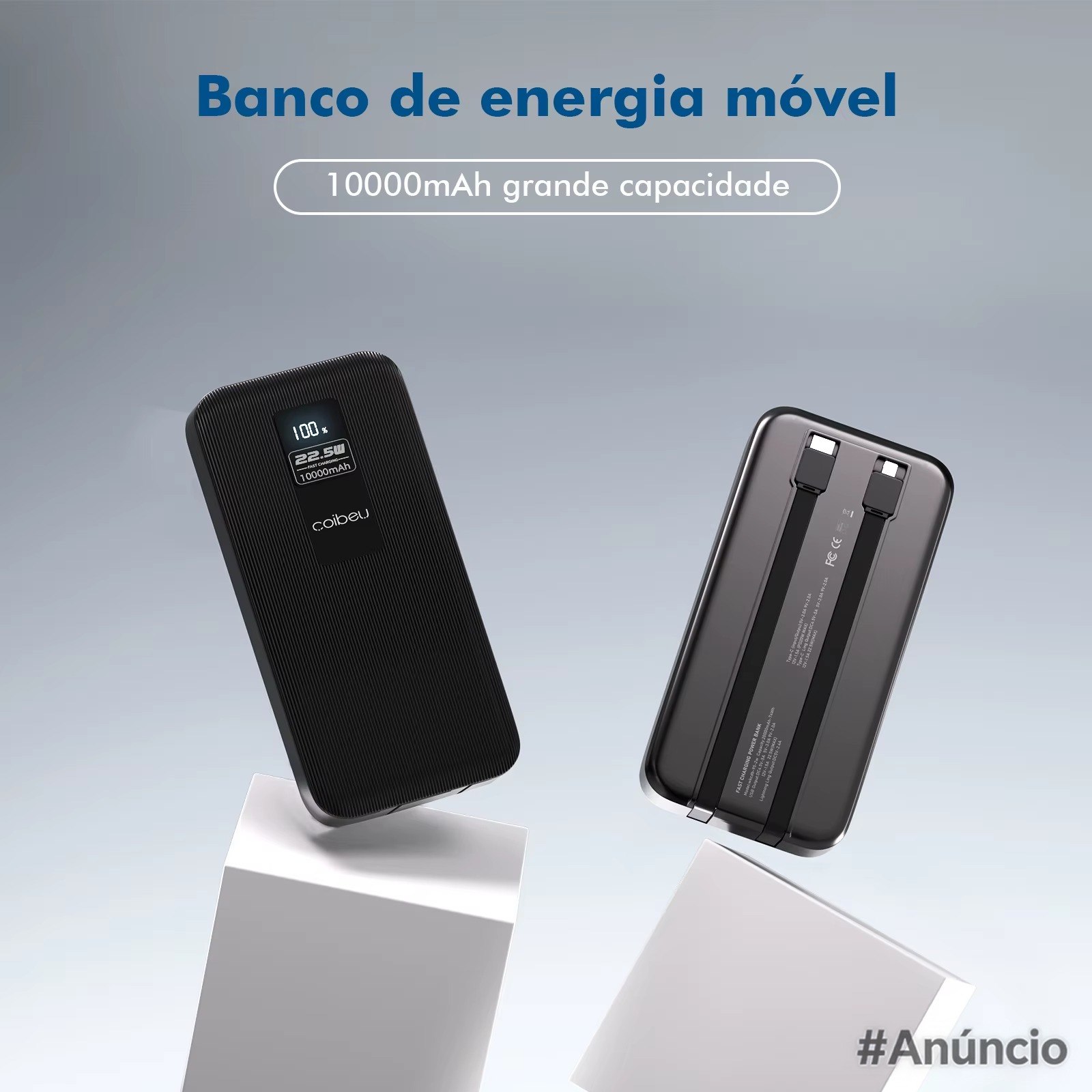 Banco de Energia Móvel Coibeu 10000mAh