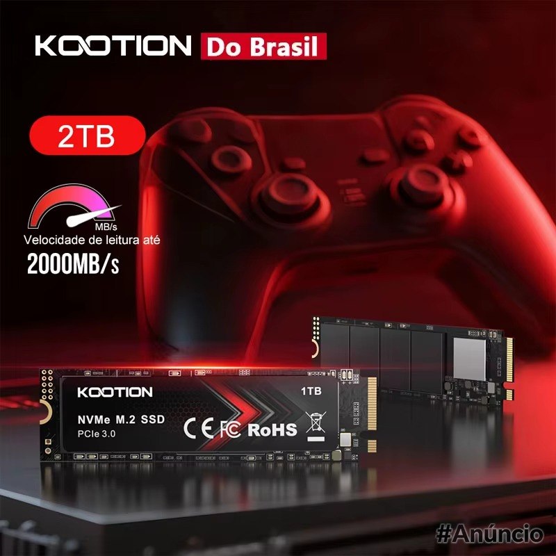 SSD NVMe Heygate 512GB Gen3 2000 MB/s