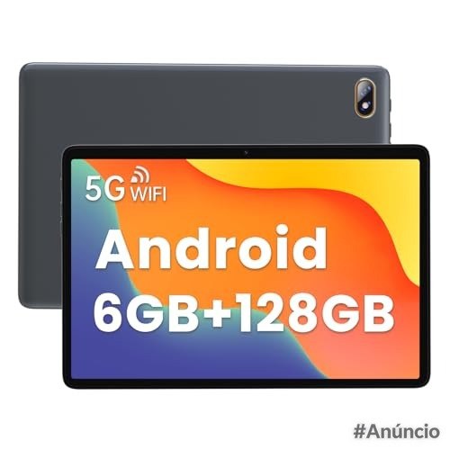 Tablet Kinstone Android 10,1 polegadas 6GB RAM 128GB ROM