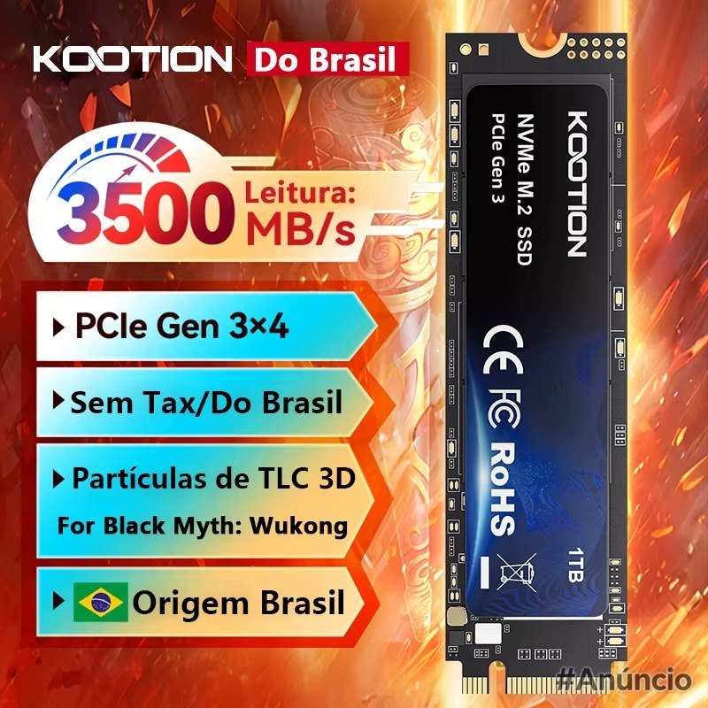 512GB - Kootion X15lite Ssd Nvme M2 512GB
