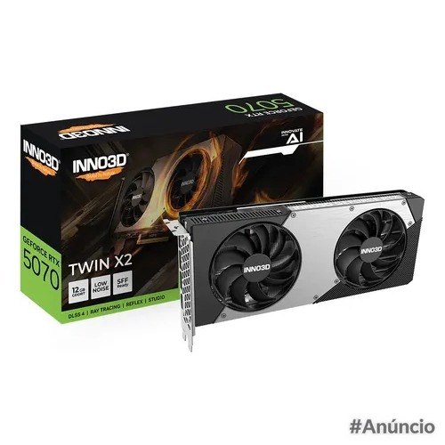 Placa de Vídeo Inno3D Nvidia GeForce RTX 5070 12GB GDDR6