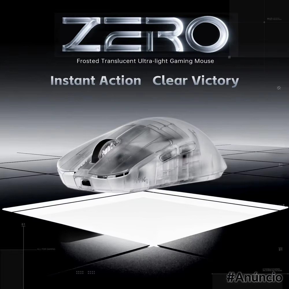 Mouse sem fio Atk Zero