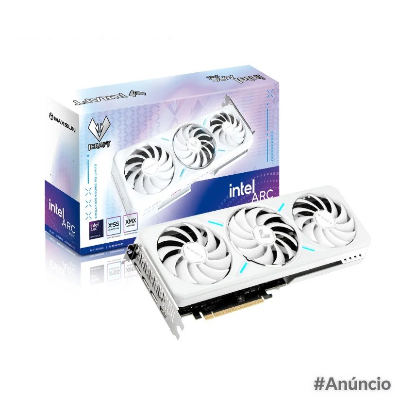 Placa de Vídeo Maxsun Intel ARC B580 iCraft 12GB GDDR6