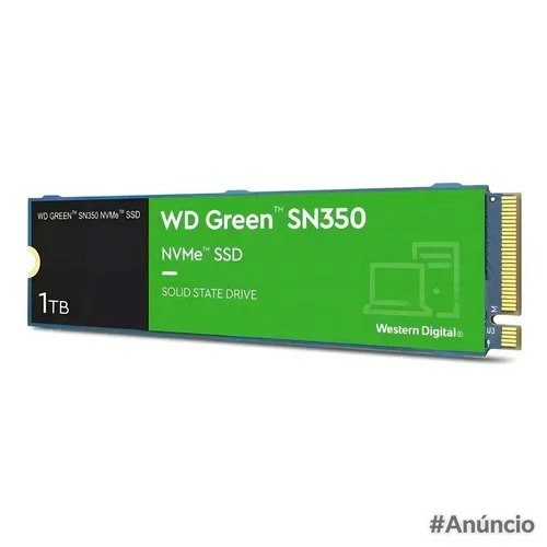 Disco Sólido Interwestern Digital Wd Green Sn350 Wds100t2g0c Verde