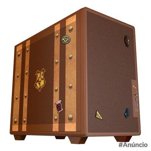 Gabinete Gamer Redragon Harry Potter Magic Trunk Sem Fans