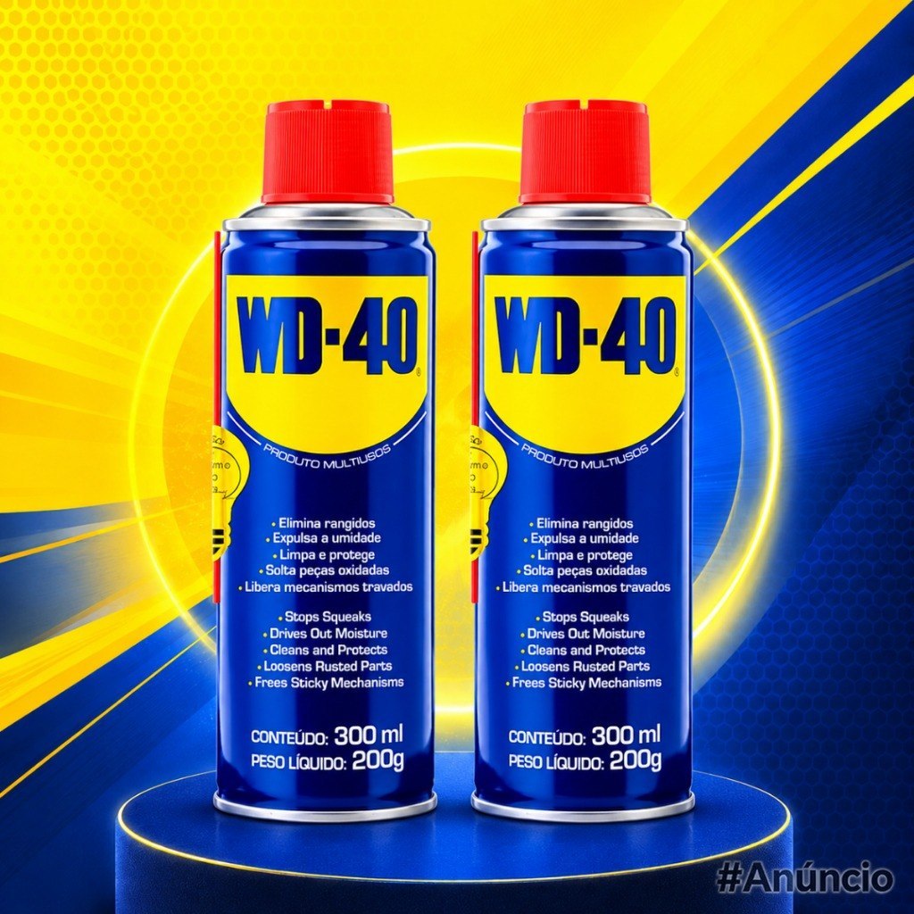 2 Und Desengripante Wd-40 Multiuso 300ml Anti Corrosivo