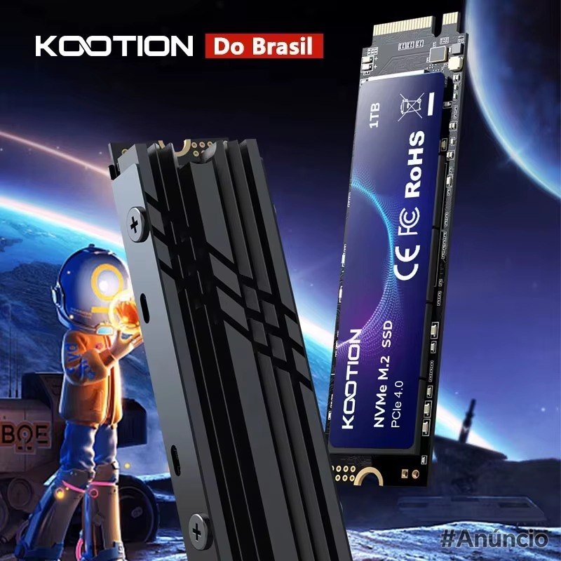 SSD Nvme M2 1TB 7400 mbs PCIE 4.0 X 4 2280 PS5 Laptop