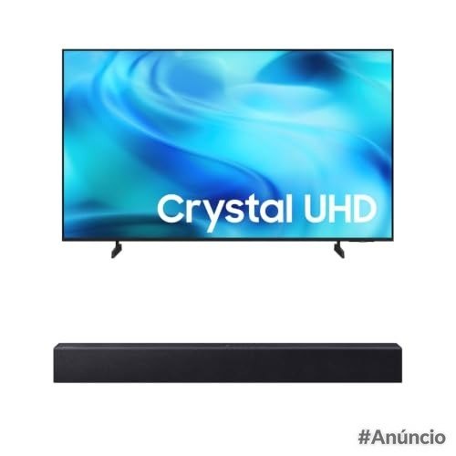 Samsung Combo Smart TV 58" Crystal UHD 4K + Soundbar HW-B400F