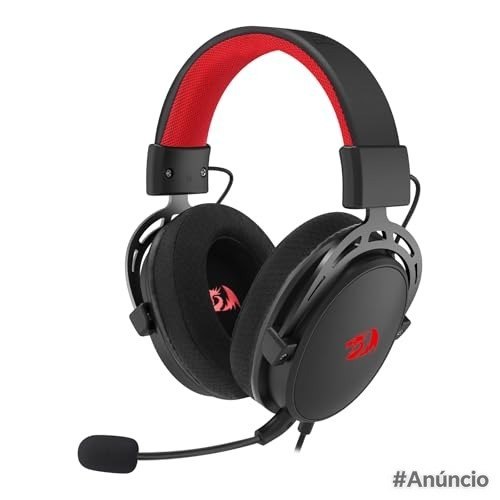 Headset Gamer Redragon Cragblade H541 Preto