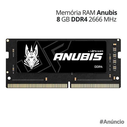 Memória RAM 8GB DDR4 2666MHz SO-DIMM UP Gamer Anubis
