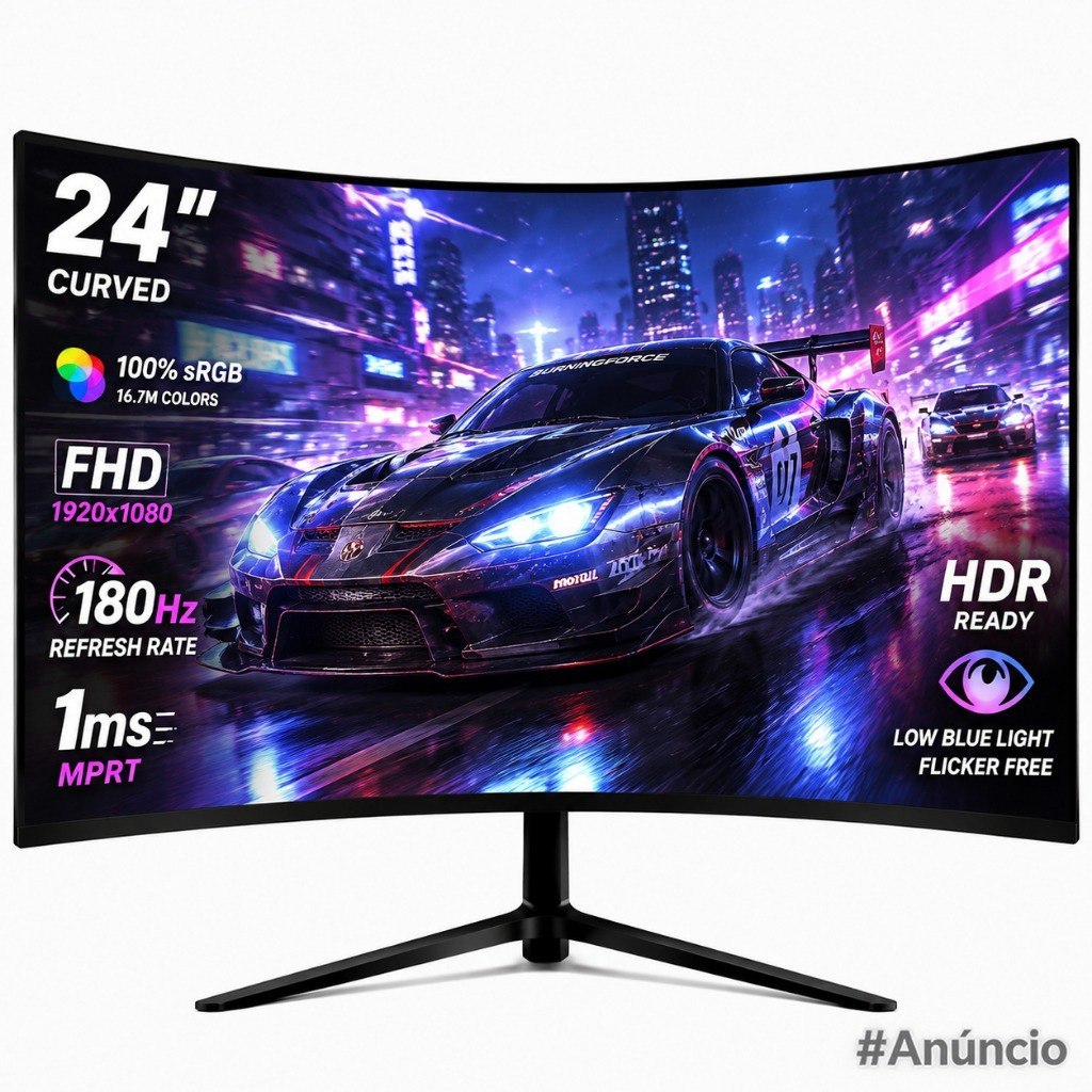 Monitor Gamer 24/27" FHD 180Hz IPS