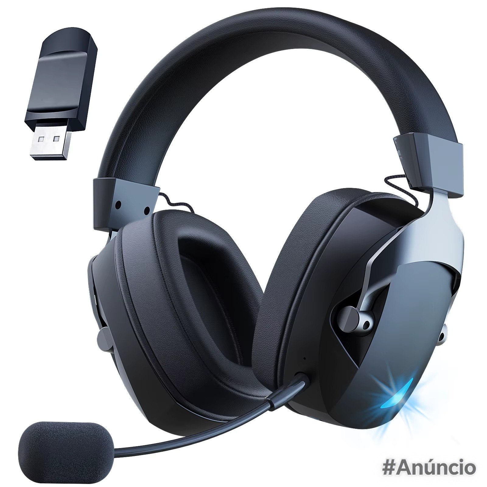 Headset Acinaci BL100 Pro Wireless Bluetooth 1200mAh
