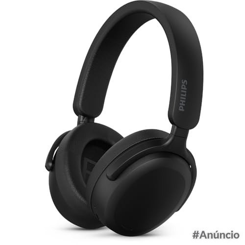 Headphone Bluetooth Philips TAH2300BK/00 Over-ear com Microfone