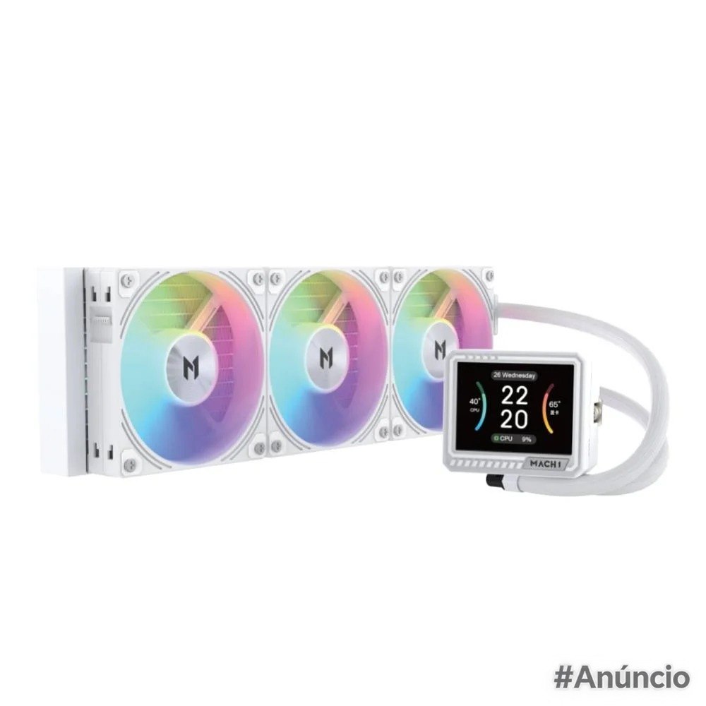 Water Cooler Mach1 Glacial ARGB 360mm Branco