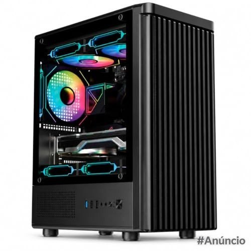 Gabinete Gamer GB1727 Mid Tower Micro-ATX RGB