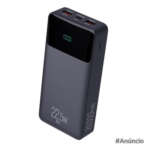 Power Bank Pro 20000mAH Elg Pb200bk, Bateria Portátil