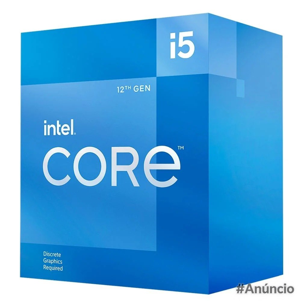 Processador Intel Core i5 12400F 6 Núcleos LGA 1700
