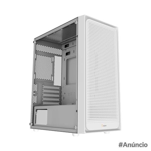 Gabinete Gamer Ocypus Gamma C50 Branco Mini Tower