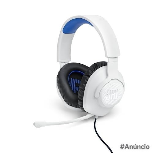 JBL QuantumSOUND 100P Headset Gamer Over Ear Branco
