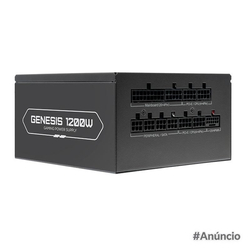 Fonte Pichau Genesis 1200W PCIe 5.0 Full Modular