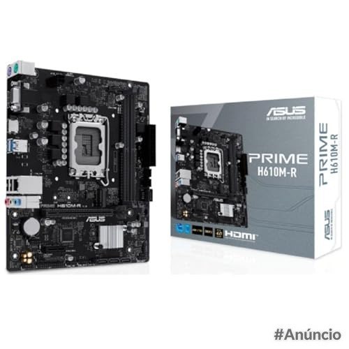 Asus Prime H610M-R Placa Mãe LGA 1700 DDR5