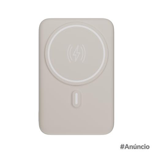 Power Bank Indução 10.000mAh com Dobrável e MagSafe