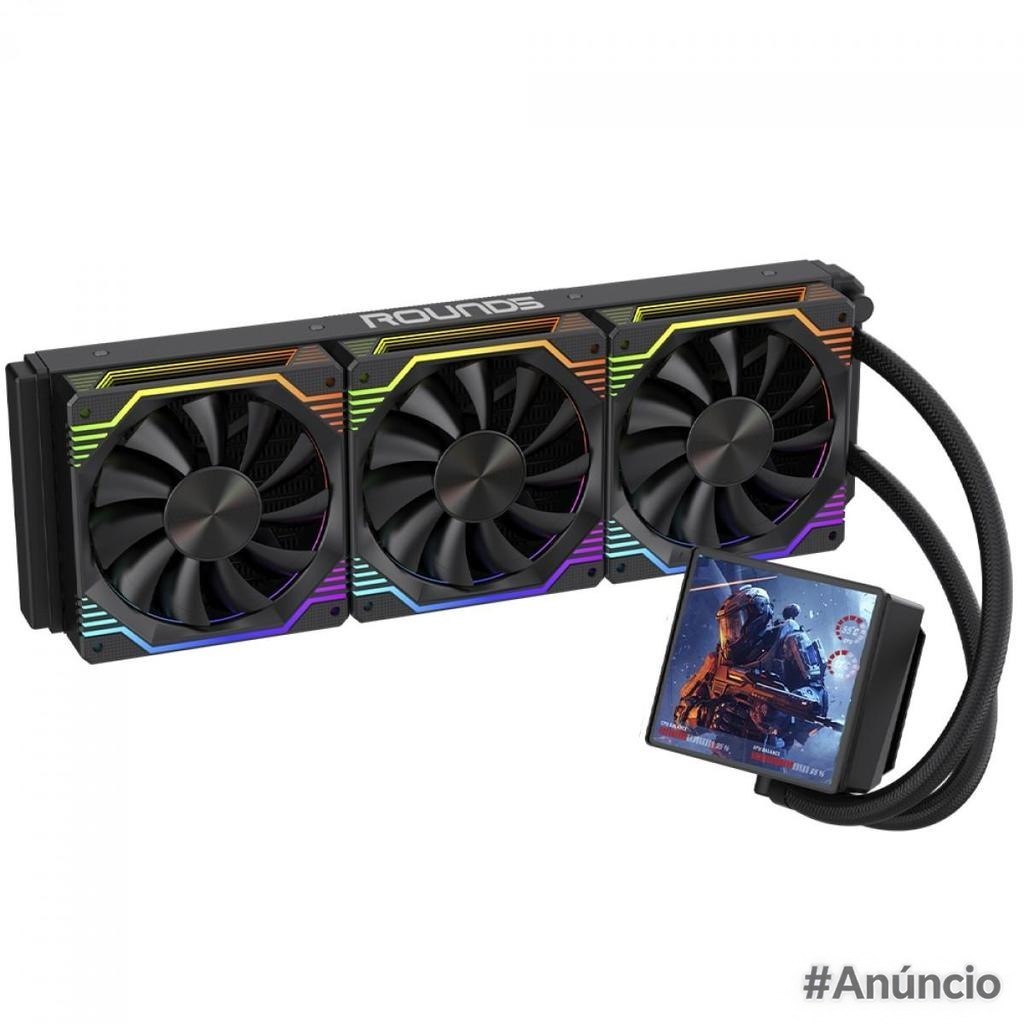 Water Cooler Round5 Zephyro Black 360mm
