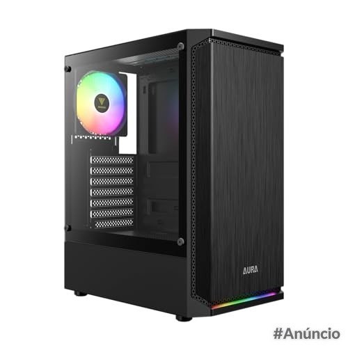 Gabinete Gamer Gamdias Aura GC8 ARGB Preto