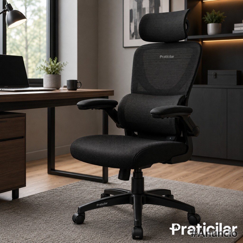 Cadeira Escritório Ergonômica Presidente P500 Praticilar