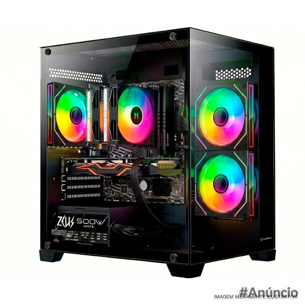Pc Gamer Kabum 5500F Radeon Rx 580 16GB Ddr4 Ssd 480G