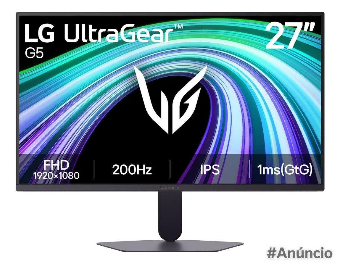 Monitor LG Ultragear 27 polegadas 200Hz