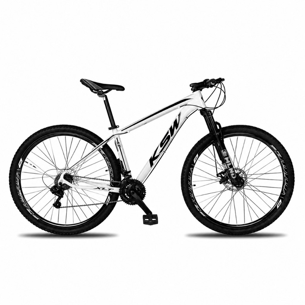 Bicicleta Aro 29 KSW XLT 21 Marchas Shimano Freio a Disco